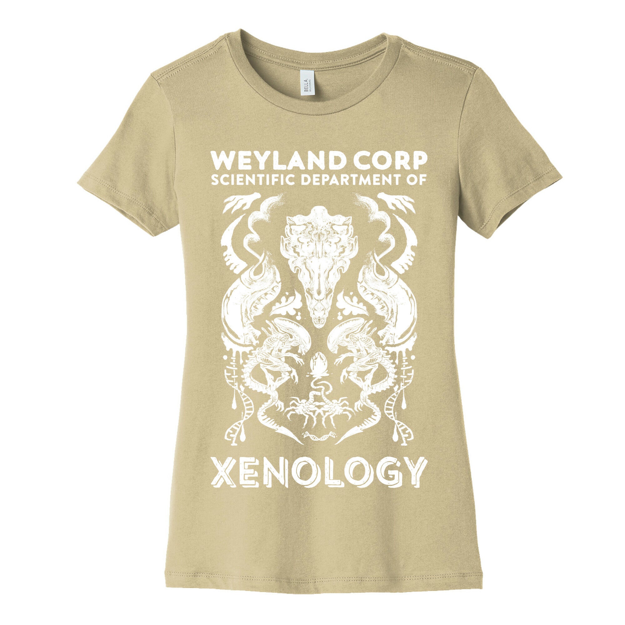 Weyland Corp Scientific Department Of Xenology Women's Cotton Tee